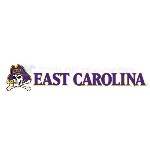 East Carolina Pirates Iron-on Stickers (Heat Transfers)NO.4311